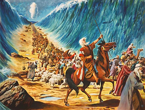 Ngày nay người ta đã tìm thấy bằng chứng về con đường vượt biển đỏ được ghi trong Kinh Thánh
