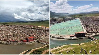 Trung Quốc phá hủy tu viện Phật giáo Tây Tạng, san phẳng nơi ở của 3.000 nữ tu