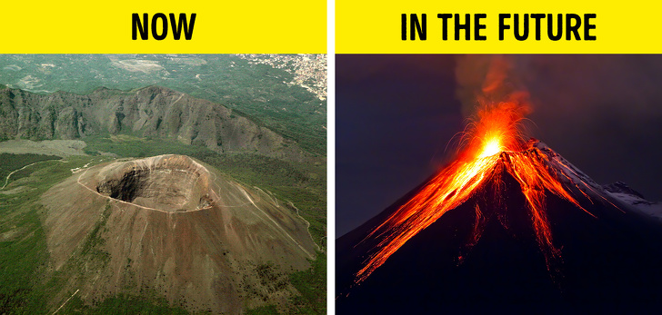 Vụ phun trào núi lửa Vesuvius mới nhất diễn ra vào năm 1944, đã cướp đi sinh mạng của 26 người.