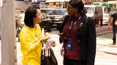 New York: Các học viên Pháp Luân Công kêu gọi chấm dứt cuộc bức hại ở Trung Quốc trong thời gian diễn ra Hội nghị Thượng đỉnh Liên Hợp Quốc