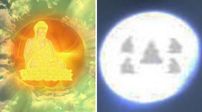 Phát hiện 5 hình tượng Phật trên hạt xá lợi khi nhìn dưới kính hiển vi