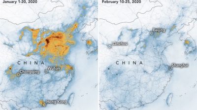 Dịch Vũ Hán ‘giúp’ giảm thiểu mức ô nhiễm không khí trên toàn cầu