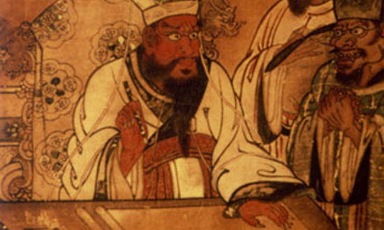 Sau đó, Diêm Vương lệnh cho một tên lính quỷ dẫn Trương Đại du lãm một thành phố trong địa phủ, chỉ thấy tấm biển trên cổng thành viết 2 chữ "Chết uổng".