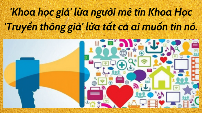 Cảnh báo: 25 điều dối trá của “khoa học giả” đang phủ sóng truyền thông